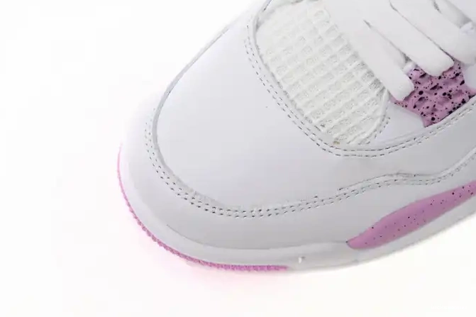 Cheap LUCY Jordan 4 White Retro CT8527-116 Pink 0615